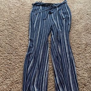 Flowy striped pants